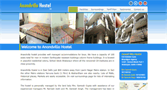 Desktop Screenshot of anandvillahostel.com