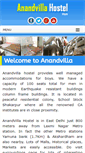 Mobile Screenshot of anandvillahostel.com